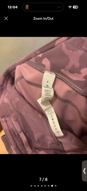 (4) Lululemon leggings thumbnail 7
