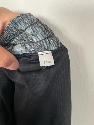 Lululemon Hotty Hot Low Rise Short 4" Dimensional Icing Blue Multi Black Size8 thumbnail 11