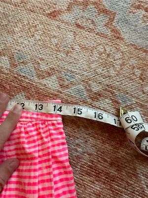 Lilly Pulitzer thyme skirt fiesta pink gingham style 48545 size 6 preppy no flaw thumbnail 8