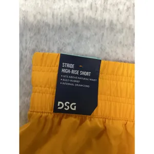 DSG Womens Stride High Rise Short University Gold Yellow DAW14201 Size‎ M NWT thumbnail 6