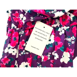 For Love‎ & Lemons Penny Purple Floral Ruched Puff Sleeve Crop Top Small Revolve thumbnail 10