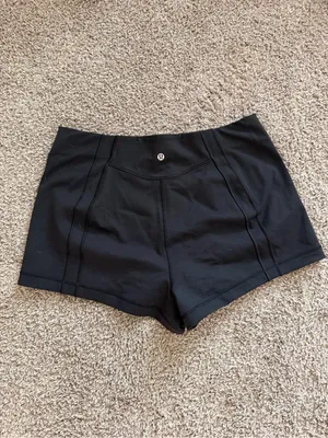 Lululemon Define Luon Micro Shorts size Large black NWT thumbnail 8