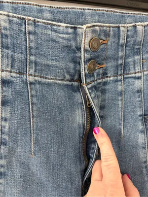 Free People We The Free Jayde High Rise Flare Jeans Sunburst Blue 29 thumbnail 4