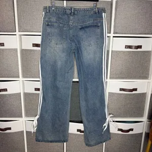 Edikted Ribbon Washed Low Rise Baggy Jeans Size XL thumbnail 5