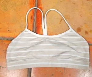 Lululemon Flow Y Bra IV Deauville Cashew Stripe thumbnail 2