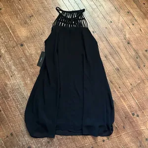 Lulu’s Tell Me chic minimalist sleeveless little black dress thumbnail 5