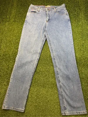 Vintage Wrangler 20X Tulsa Low Rise Slim Fit Mom Jean Light Wash‎ 90's WTS25SL thumbnail 1