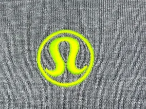 Lululemon Warm Revelations Beanie Color Rhino Grey / Highlighter Yellow OS NWT thumbnail 4