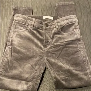 Loft Corduroy Skinny Jeans size 26P thumbnail 2
