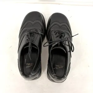 Dansko Wingtip Oxford Shoes Women's 38 US 7.5 Black Leather Comfort Lace Up thumbnail 4
