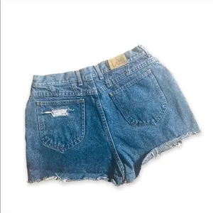 Lee | vintage hand distressed jean shorts thumbnail 5