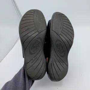 SAS Mystic Slingback Sandals Womens 7.5 W Black Leather Adjustable Comfort‎ USA thumbnail 7