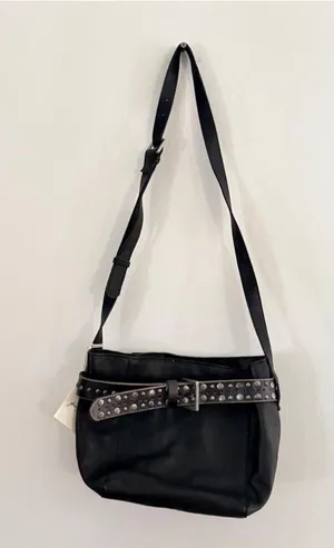 Free People Embellished Belt Buckle Bag thumbnail 1
