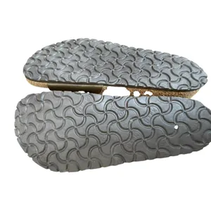 Birkenstock Madrid Metallic Anthracite Birko-Flor Slide Sandals 38/ 7-7.5 Narrow thumbnail 7