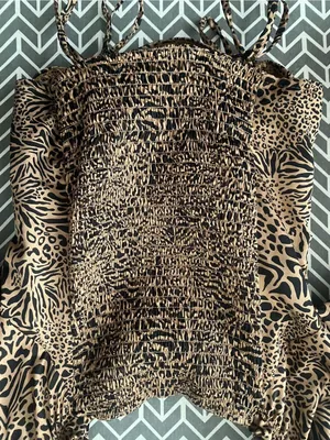New Without Tag Almost Famous Top Size S Brown thumbnail 4