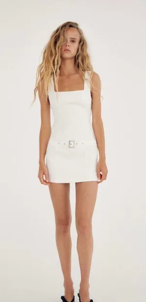 ZARA Belt Dress thumbnail 3