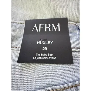 AFRM Huxley The Baby‎ Boot Jeans Croston Wash Sz.29 NWT thumbnail 6