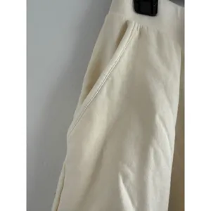 Peter Millar Cream Lounge Shorts Athletic Sweat Shorts‎ Women's Size M flaw thumbnail 2