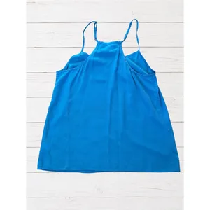 Lilly Pulitzer Dusk‎ Tank Blue 100% Silk Racerback Cami Top Size Small thumbnail 3