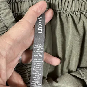 Vuori Women Small Villa Jogger Pants Army Green Stretch Sporty Silky Soft thumbnail 7