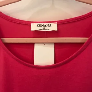 NWT Hot pink Boutique ruffle tank sz Sma thumbnail 8