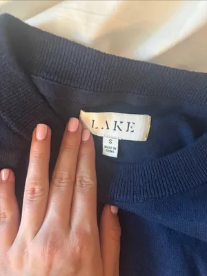 LAKE Crewneck Sweater Blue thumbnail 2