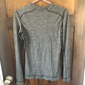 Smartwool merino wool diamond pattern long sleeve baselayer - small thumbnail 3