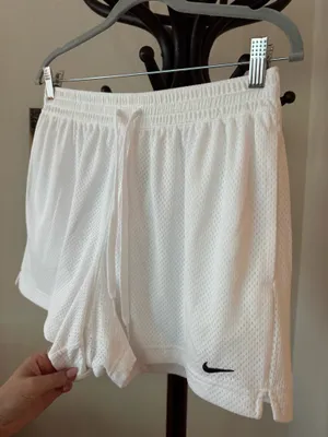 Vintage Style White Dri-Fit Nike Shorts thumbnail 2