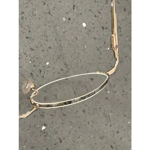 Nine West 21 Eyeglasses Frames ONLY 46-19-130 7FX Gold half rim pink tortoise thumbnail 8