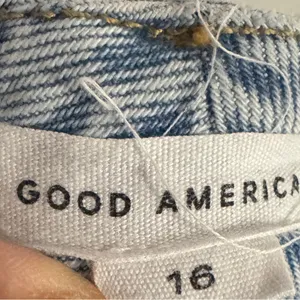 Good American Good 90’s Relaxed Straight Leg Jeans Blue542 Size 16 thumbnail 5