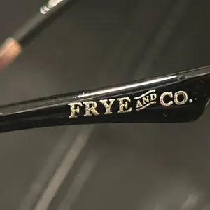 FRYE AND CO. Women's Aviator Sunglasses with Brown Lenses and Gold Frame thumbnail 6