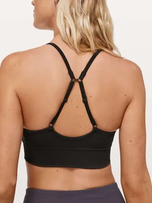 Lululemon Ebb to street sport bra black yoga activewear Pilates gym training 4 thumbnail 2