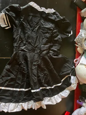 Maid costume Black Size XL thumbnail 3
