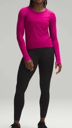 Lululemon Swiftly Tech Long-Sleeve Shirt 2.0 *Race Length size 6 thumbnail 1