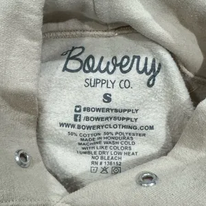Bowery Supply Co. Tan Daydreamer Hoodie Sweatshirt Women’s Small thumbnail 2