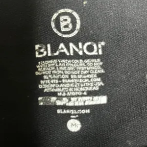 Blanqi Women's Black Maternity Leggings Medium thumbnail 5