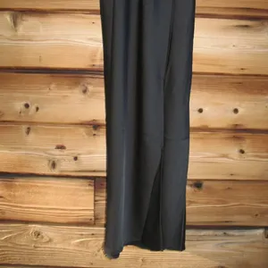 NWT MINKPINK Black S Satin Halter Cut Out Silky Maxi Dress Gown thumbnail 9