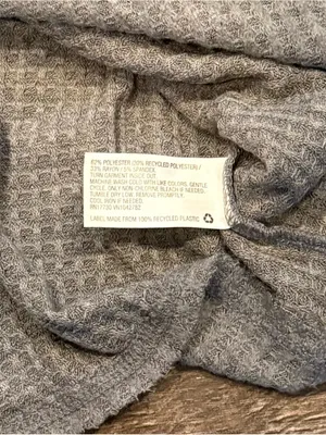 NWT Wild Fable Soft Gray Cropped Long Sleeve Turtleneck Small Waffle Knit thumbnail 3