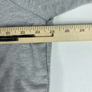 Lauren Ralph Lauren Jacket Womens‎ 2X Gray Full Zip Knit Striped Sleeve Logo thumbnail 7