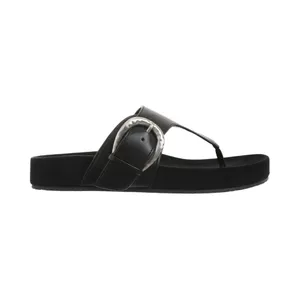 Style & Co. Womens Zayaa Flat Sandals Black 6M thumbnail 8