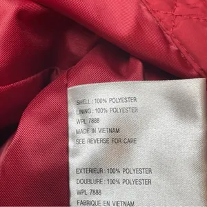 Michael Kors Jacket‎ Women's Small Lightweight Quilted Terracotta Snap Close thumbnail 7