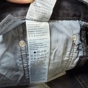 Levi's 501 Original Shorts Women 32 Black‎ Distressed High Rise Denim Cutoffs thumbnail 9