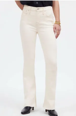 NEW Madewell Kick Out Full-Length Jeans Vintage Canvas 26 thumbnail 1