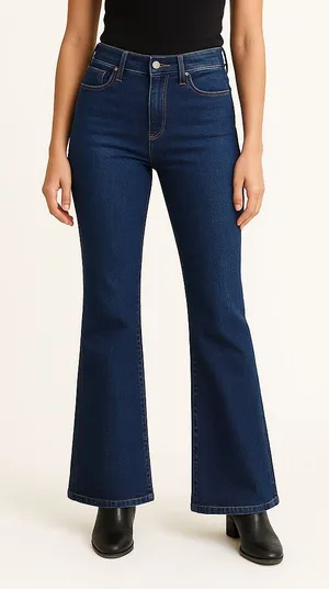 Madewell Widelgger Wide Leg Flare Denim Jeans Womens 29 thumbnail 1