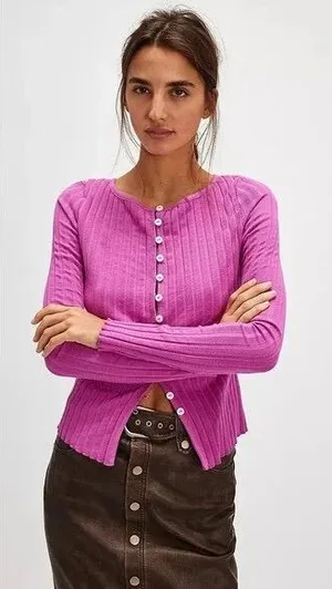Free People Tilly Long-Sleeve Cardigan thumbnail 1