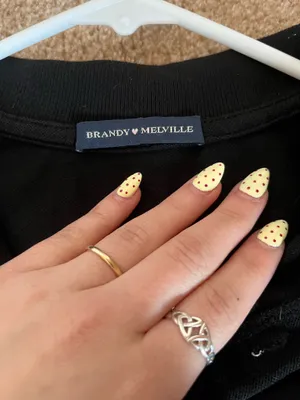 Brandy Melville Black T-Shirt Dress thumbnail 2