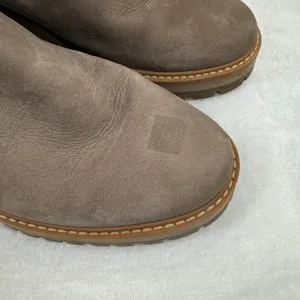Timberland Courmayeur Valley Chelsea Boots‎ Taupe Leather A1RRK Womens 9 thumbnail 2