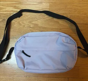 Muji Lavender Preppy Outdoor Gorpcore Crossbody Adjustable Travel Bag Medium thumbnail 1