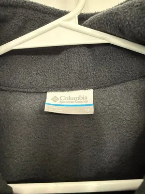 Columbia Black Full Zip Fleece Vest Women’s M thumbnail 4