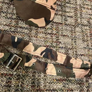 Camouflage Cap and Belt Set - Green, Brown, Tan thumbnail 2
